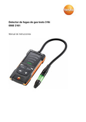 testo 0560 3161 Manual De Instrucciones