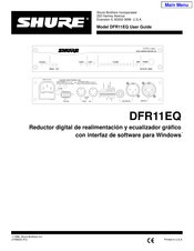 Shure DFR11EQ Guia Del Usuario