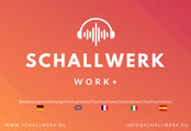 schallwerk WORK+ Manual De Instrucciones