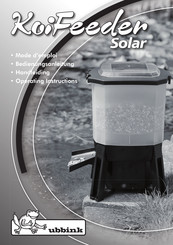 Ubbink KoiFeeder Solar Manual De Instrucciones