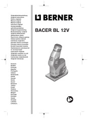 Berner BACER BL 12V Manual Original