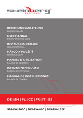 Steinberg Systems SBS-PW-152C Manual De Instrucciones