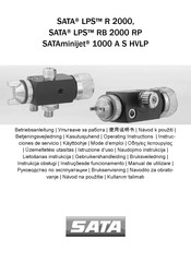 SATA SATAminijet 1000 A S HVLP Instrucciones De Servicio