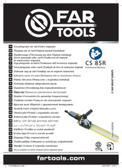 Far Tools CS 85R Traducción Del Manual De Instrucciones Original