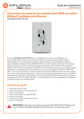 Panduit ATLONA AT-HDVS-210H-TX-WP Guia De Instalacion