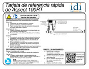 Image Diagnostics Aspect 100RT Referencia Rápida