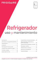 Frigidaire GRQC2255BF Uso Y Mantenimiento