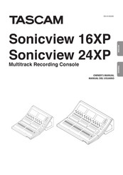Tascam Sonicview 16XP Manual Del Usuario