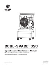 BIG ASS FANS E-350-2001 Manual De Operación Y Mantenimiento