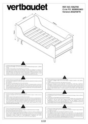 VERTBAUDET 1062795 Instrucciones De Montaje