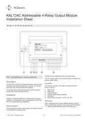 Kilsen KAL734C Manual De Instalación