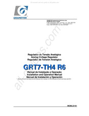 Grameyer GRT7-TH4 R6 Serie Manual De Instalación Y Operación