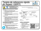 Image Diagnostics Aspect 100RTL Referencia Rápida