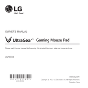 LG UltraGear UGP90HB Manual Del Propietário