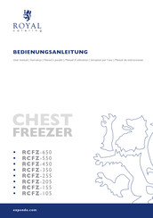 Royal Catering RCFZ-550 Manual De Instrucciones