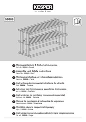 Kesper 58806 Instrucciones De Montaje