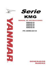 Yanmar KMG65E-K3 Manual De Instrucciones