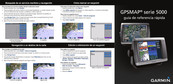Garmin GPSMAP 500 Serie Guía De Referencia Rápida