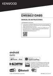 Kenwood DMX8021DABS Manual De Instrucciones