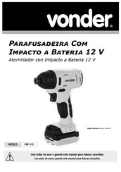 vonder PBV 012I Manual De Instrucciones