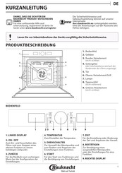 Bauknecht BIK5 DH8FS PT CH Guia De Inicio Rapido