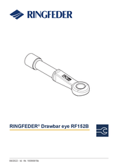 RINGFEDER Drawbar eye RF152B Manual De Instrucciones