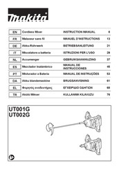 Makita UT002G Manual De Instrucciones