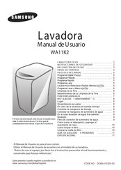 Samsung WA11K2 Manual De Usuario