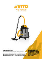 VITO PRO POWER VIBCASLB20SFL20 Manual De Instrucciones