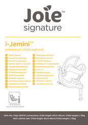 Jole i-Jemini Manual De Seguridad