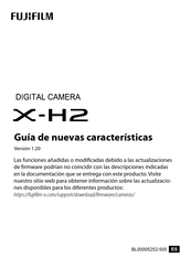 Fujifilm X-H2 Guía De Nuevas Características