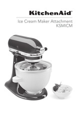 KitchenAid KSMICM Manual