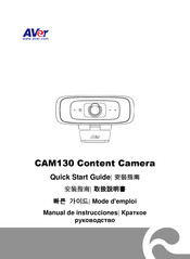 AVer CAM130 Manual De Instrucciones