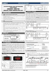 Emerson Dixell XM660K Instrucciones De Manejo