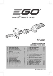 EGO PH1420E Manual De Instrucciones