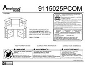 Ameriwood HOME 9115025PCOM Instrucciones De Montaje