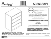 Ameriwood HOME 5986333W Instrucciones De Montaje