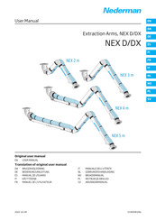 Nederman NEX D Manual Del Usuario