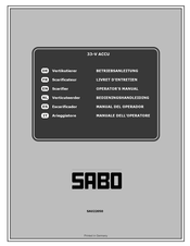 Sabo 33-V ACCU Manual Del Operador