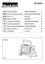 Makita ML009G Manual De Instrucciones