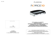 Plancha FORCE10-60 Instrucciones De Empleo Y De Mantenimiento