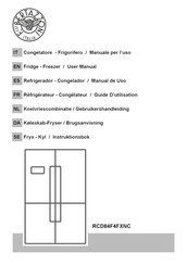 F.Bertazzoni RCD84F4FXNC Manual De Uso