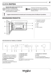 Whirlpool AMW 442 IX Guía De Consulta Diaria