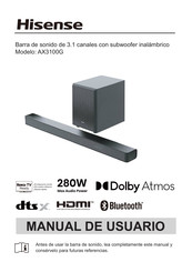 Hisense AX3100G Manual De Usuario