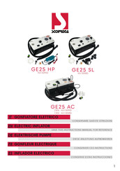 SCOPREGA GE25 AC Manual De Instrucciones