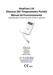 AmpliVox OTOWAVE 202 Manual De Funcionamiento