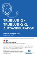 Trublue TBiQ-XL Manual Del Operador