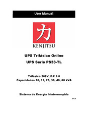 KENJITSU PS33-TL-60TL-NB Manual Del Usuario