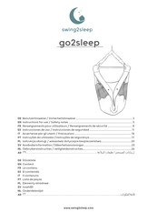 swing2sleep go2sleep Instrucciones De Uso