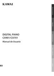 Kawai CA901 Manual De Usuario